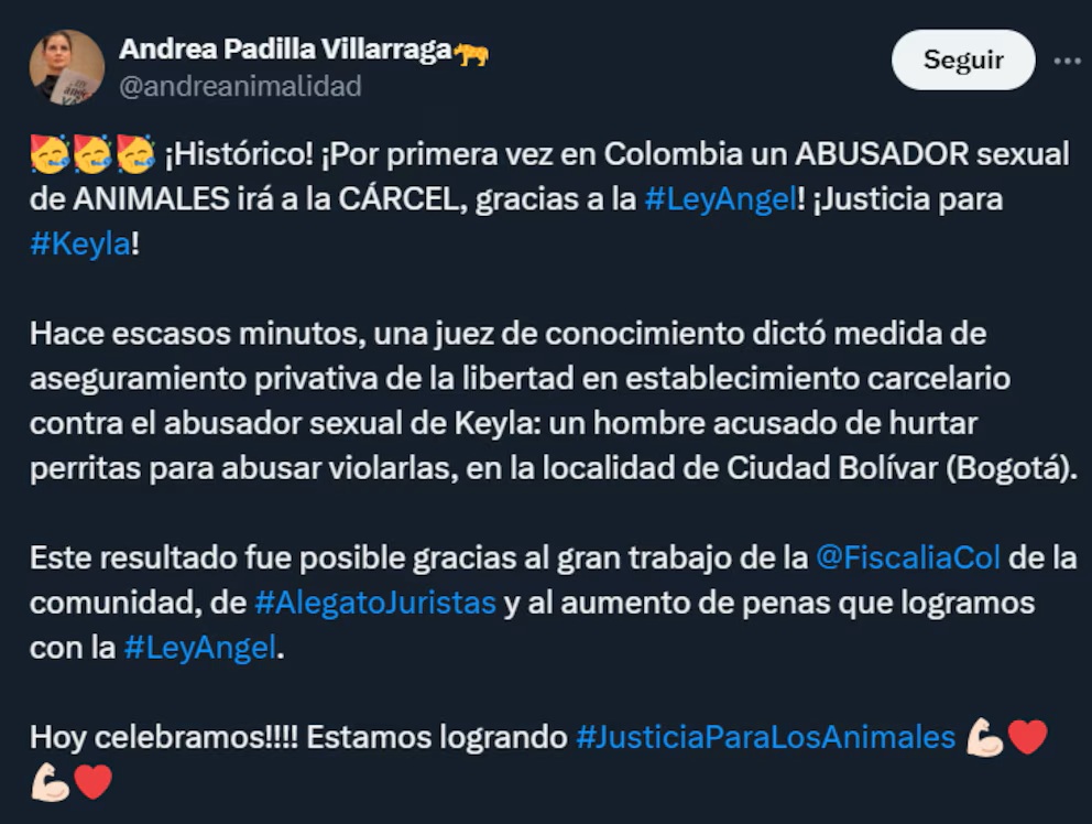 Tomado de @andreanimalidad/X